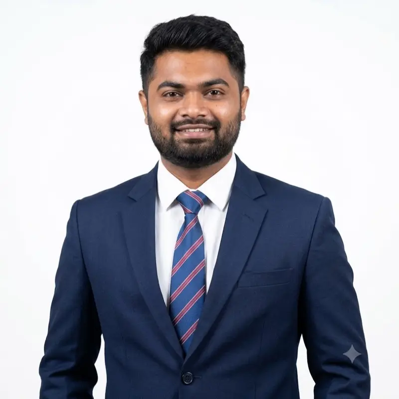 Portrait of Mihir Katariya, Senior Python Developer at Ramest Technolabs
