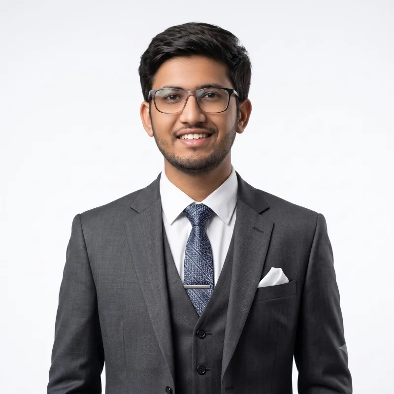 Portrait of Param Suthar, Graphic & Motion Designer at Ramest Technolabs